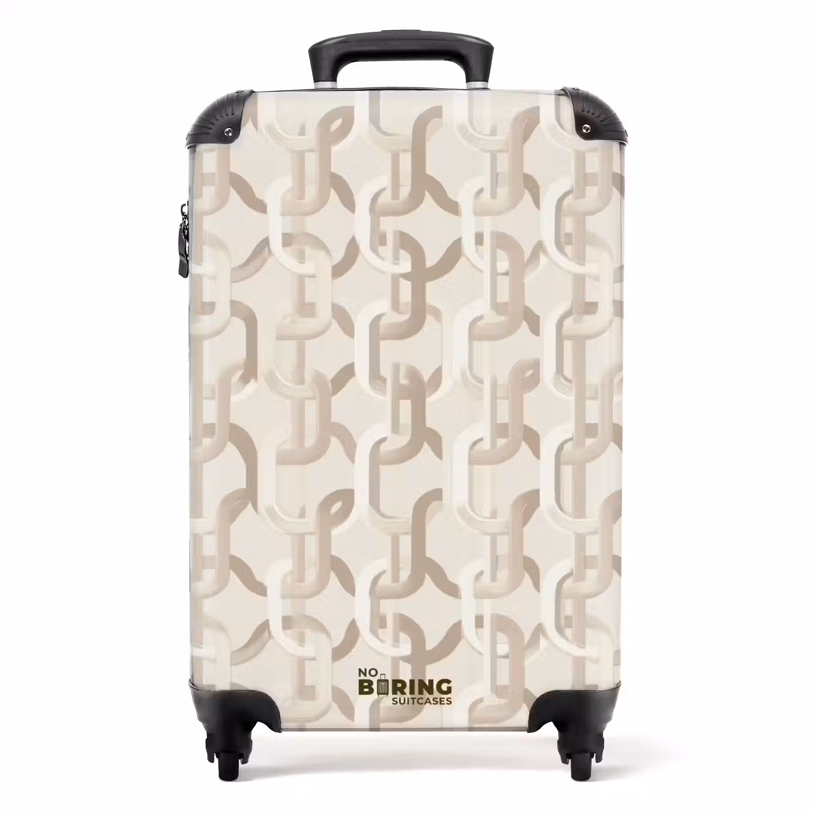 Valise - Motif - Abstrait - Beige — 1