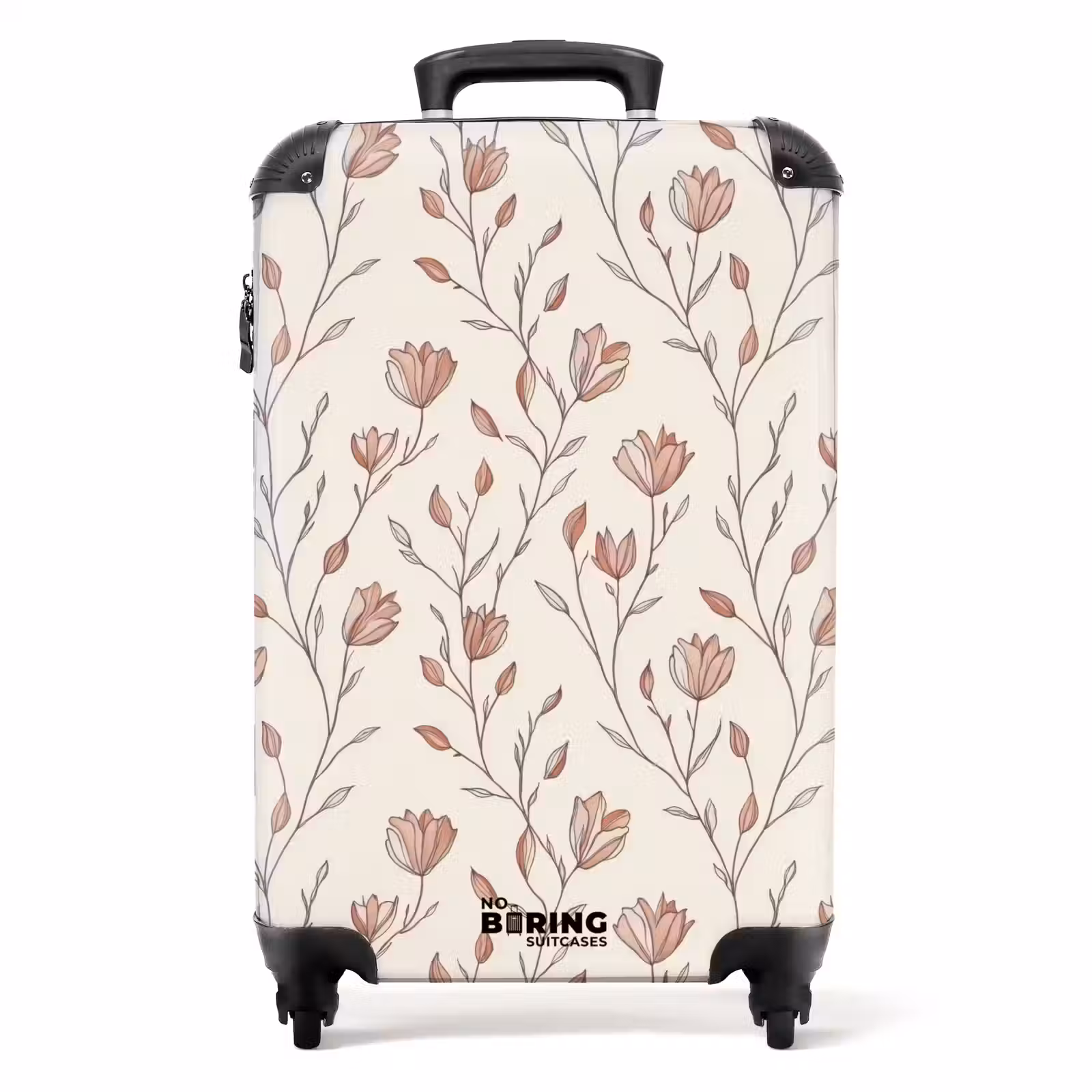 Valise - Motif - Classique - Rose — 1