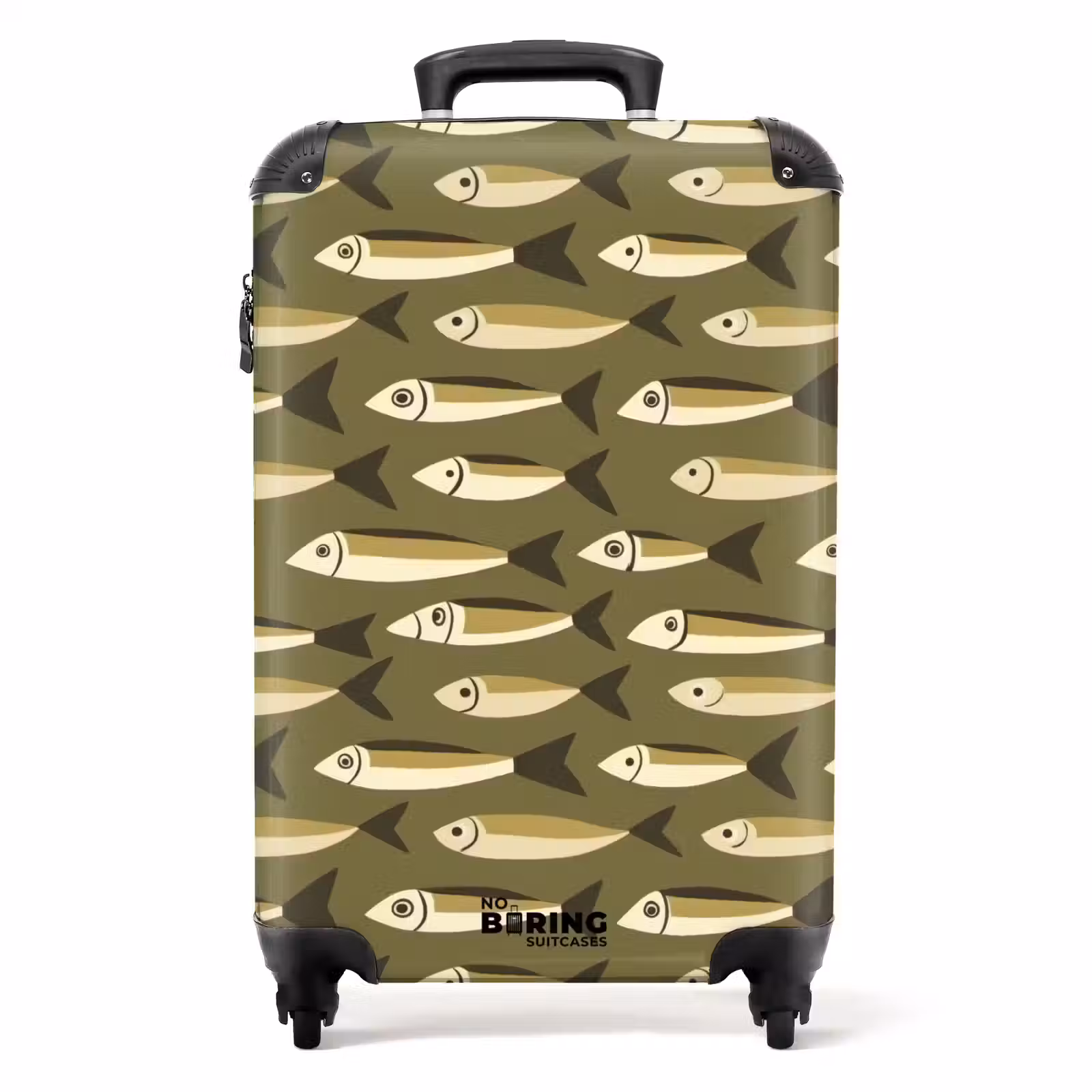Valise - Poisson - Motif - Vert — 1