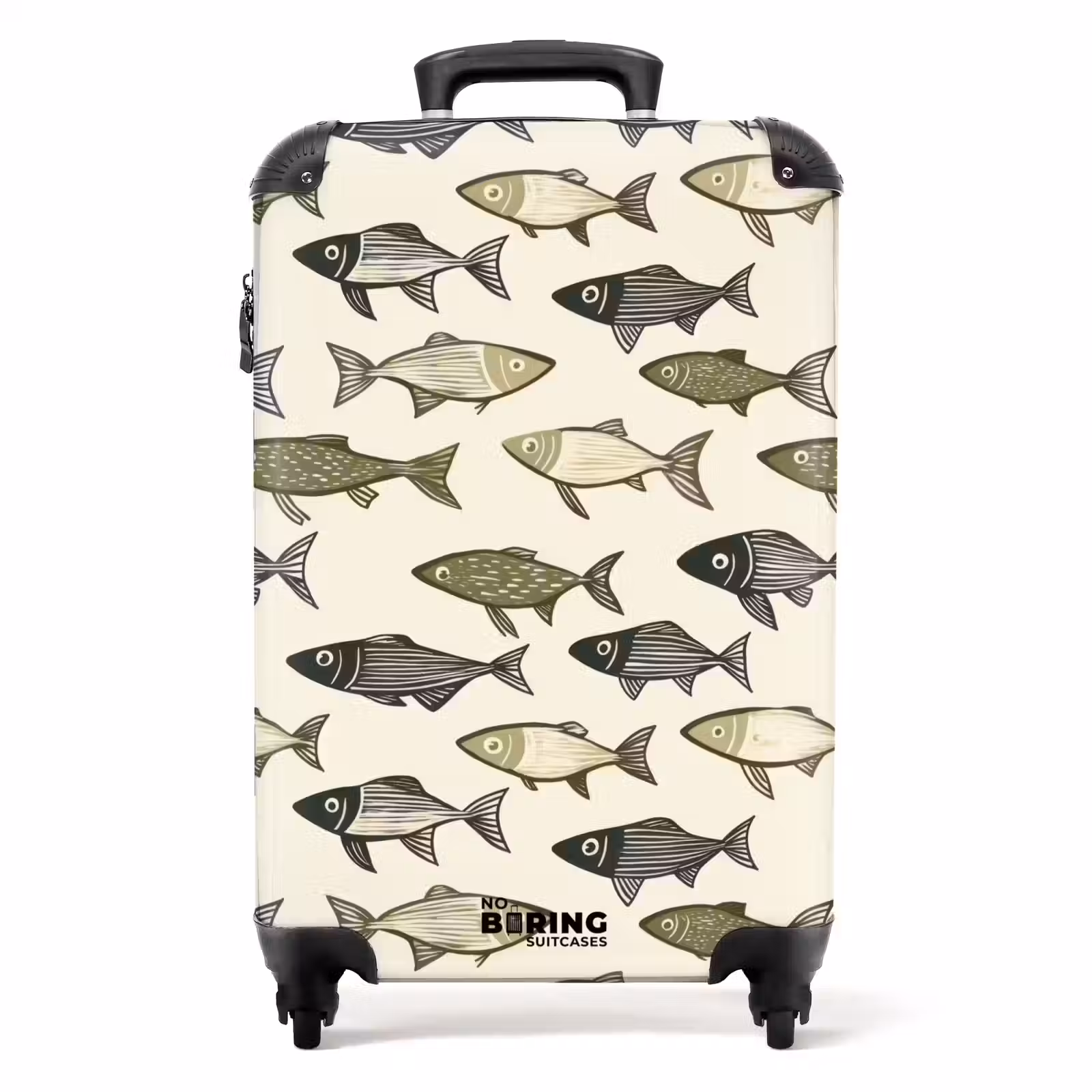 Valise - Poissons - Classique - Vert — 1
