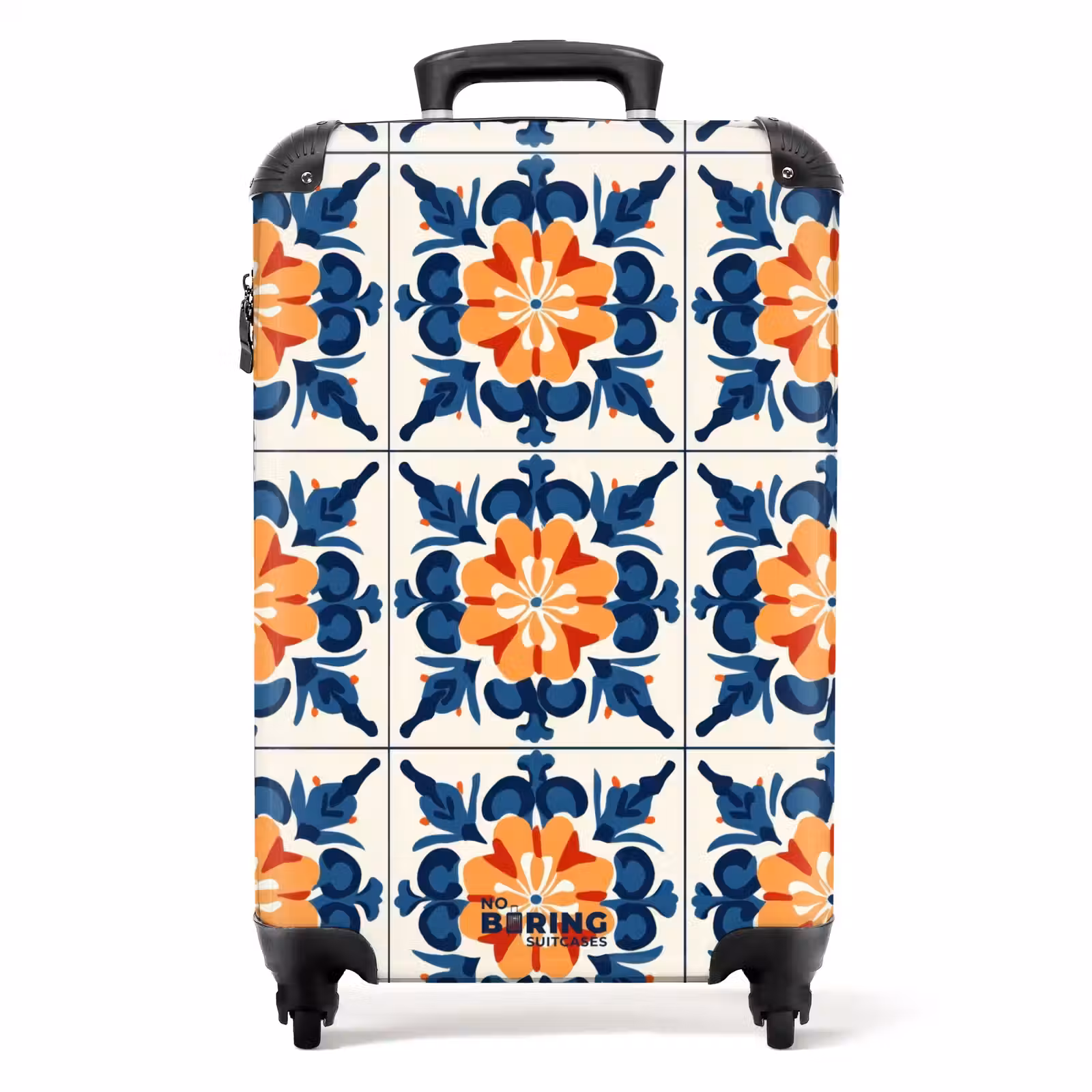 Valise - Traditionnel - Carrelage - Orange — 1