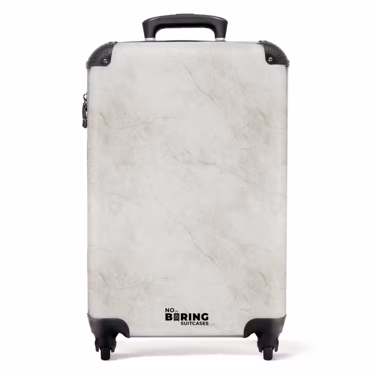 Valise - Gris - Marbre - Veines — 1