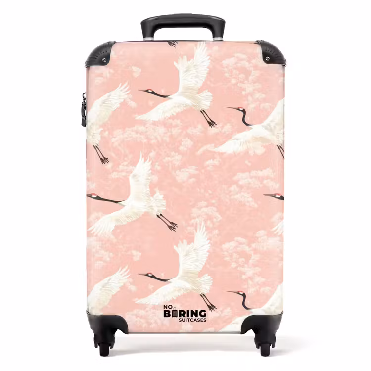 Valise - Grue - Blossom - Rose — 1
