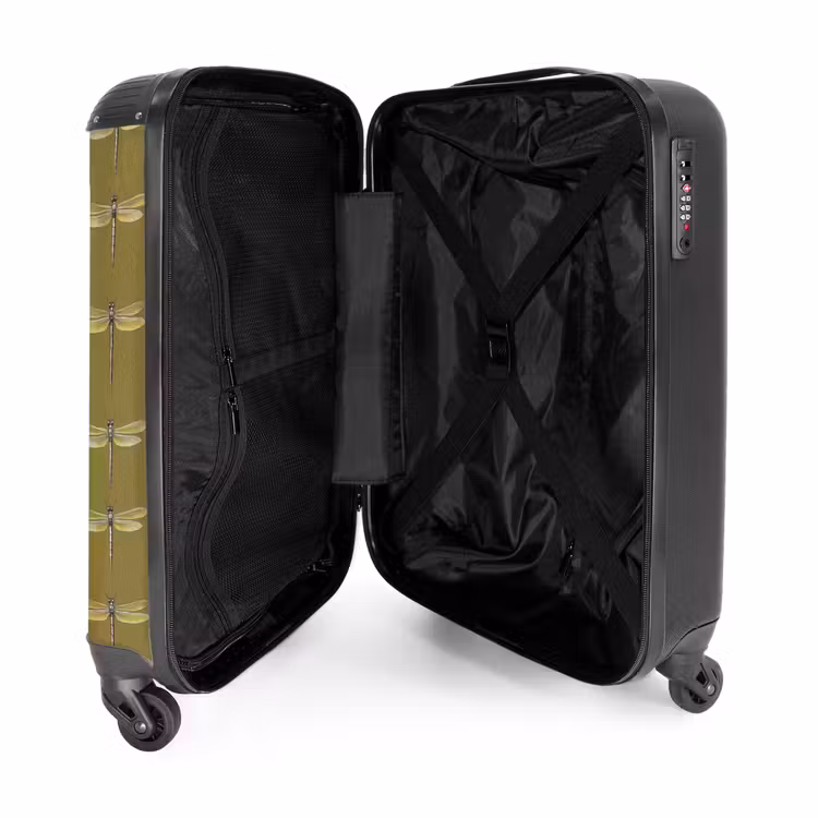 Valise - Libellules - Motif - Vert — 5