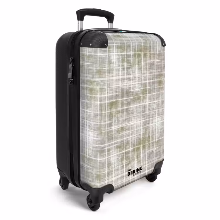 Valise - Lin - Motif - Vert — 2