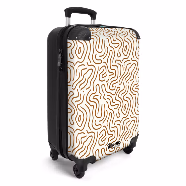 Valise - Minimaliste - Motif - Terracotta — 2