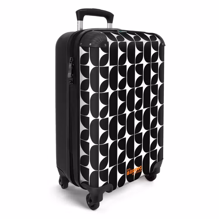 Valise - Moderne - Géométrique - Noir — 2