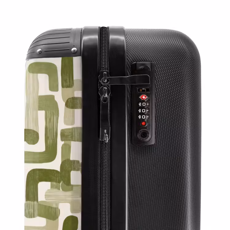 Valise - Moderne - Graphique - Vert — 6