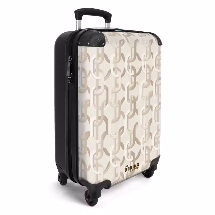 Valise - Motif - Abstrait - Beige — 2