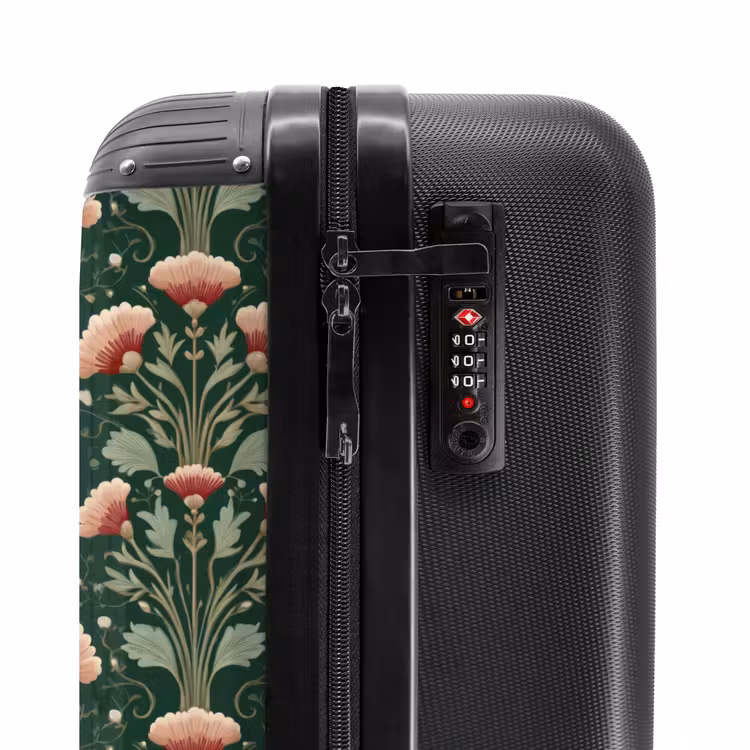 Valise - Motif - Botanique - Coloré — 6