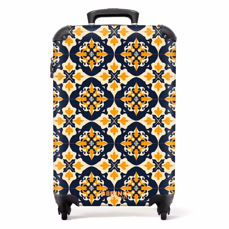 Valise - Motif - Carrelage décoratif - Coloré — 1