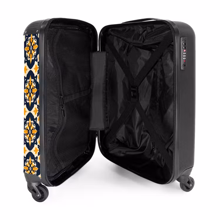 Valise - Motif - Carrelage décoratif - Coloré — 5