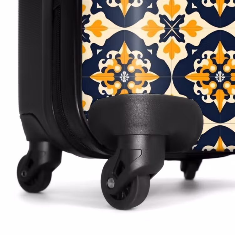 Valise - Motif - Carrelage décoratif - Coloré — 7