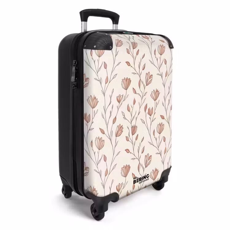 Valise - Motif - Classique - Rose — 2