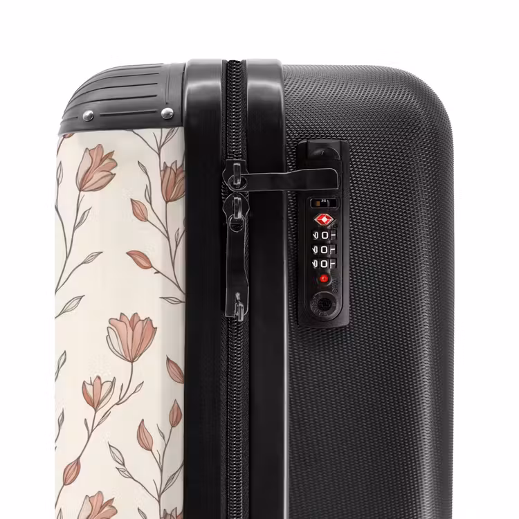 Valise - Motif - Classique - Rose — 6