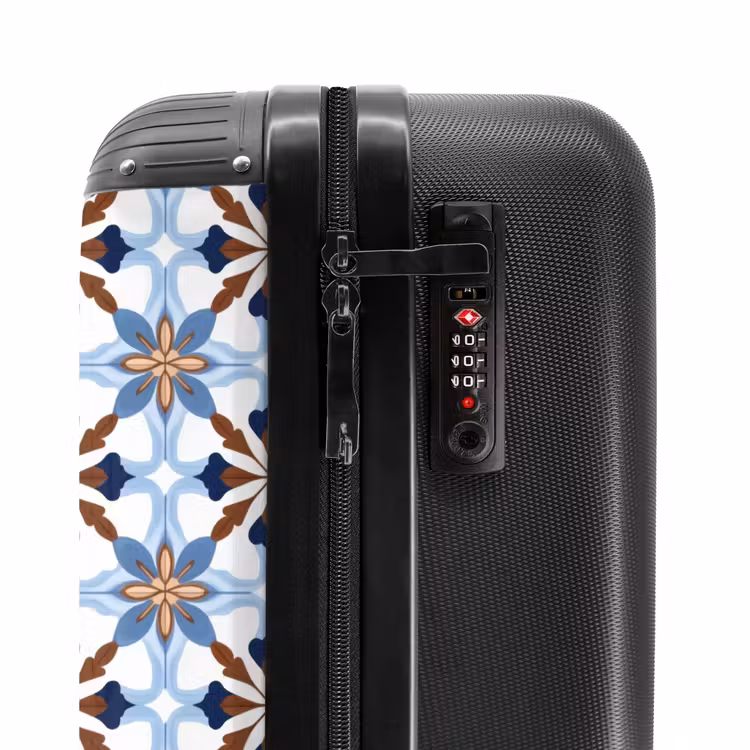 Valise - Ornement - Carreau - Coloré — 6