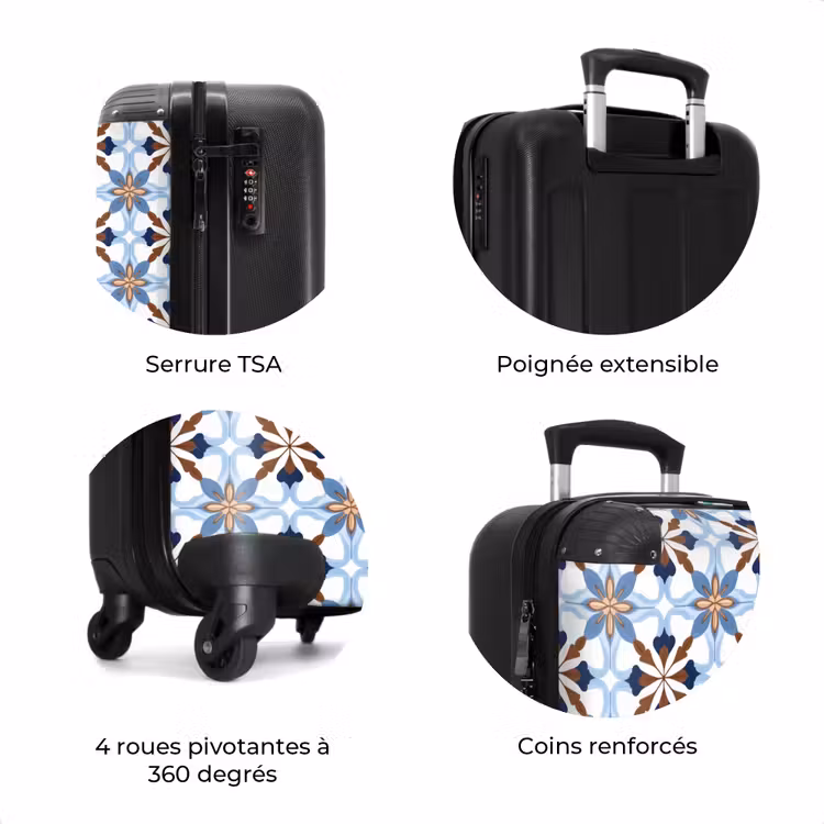 Valise - Ornement - Carreau - Coloré — 8