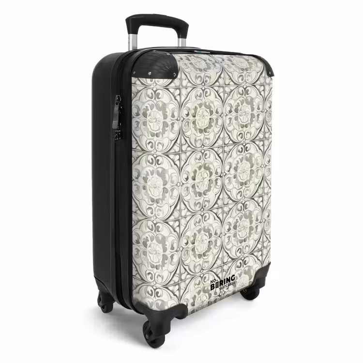 Valise - Ornement curly - Tile - Green — 2