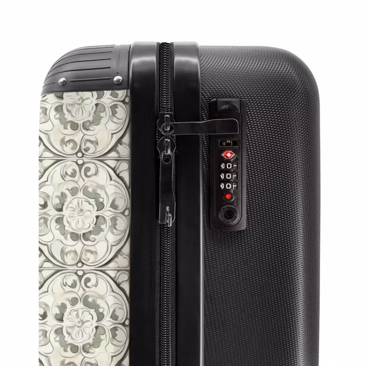 Valise - Ornement curly - Tile - Green — 6