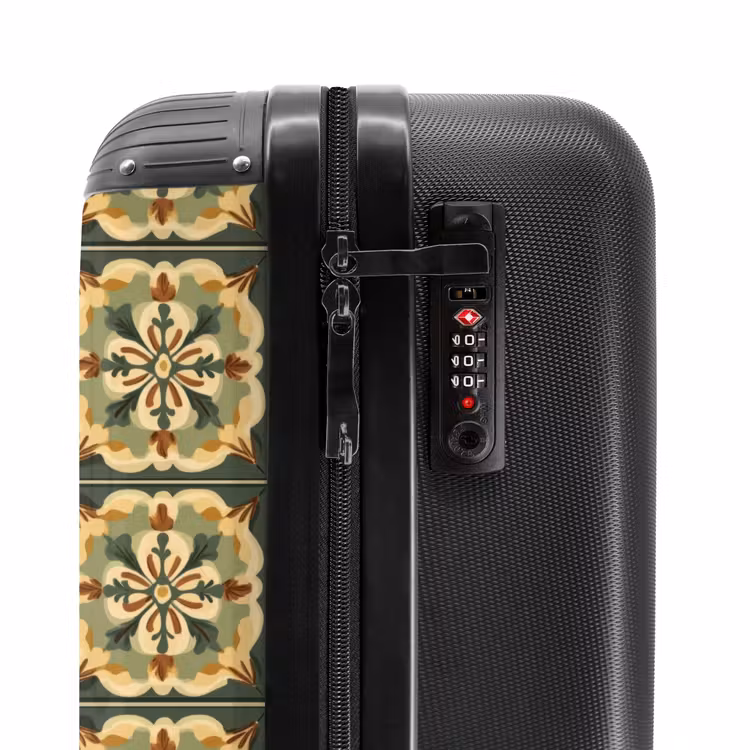Valise - Ornement - Motif - Vert — 6