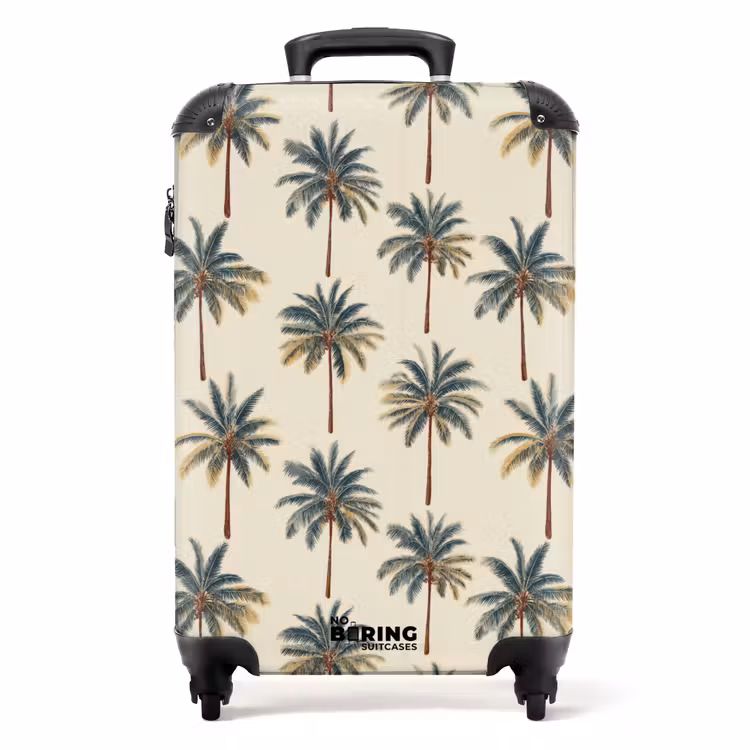 Valise - Palmiers - Tropical - Vert — 1