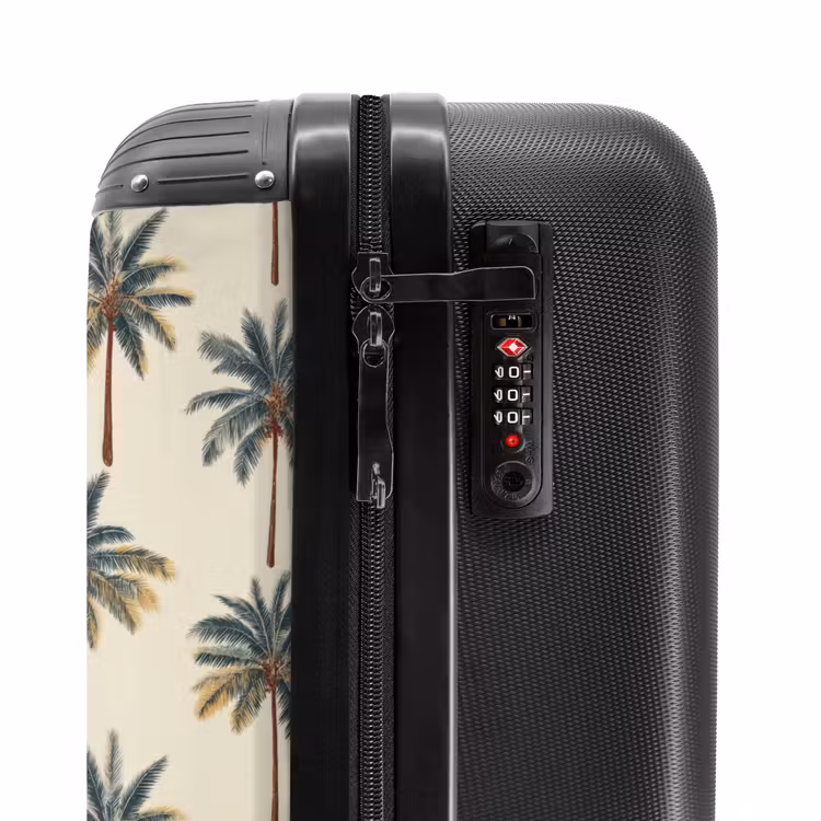 Valise - Palmiers - Tropical - Vert — 6