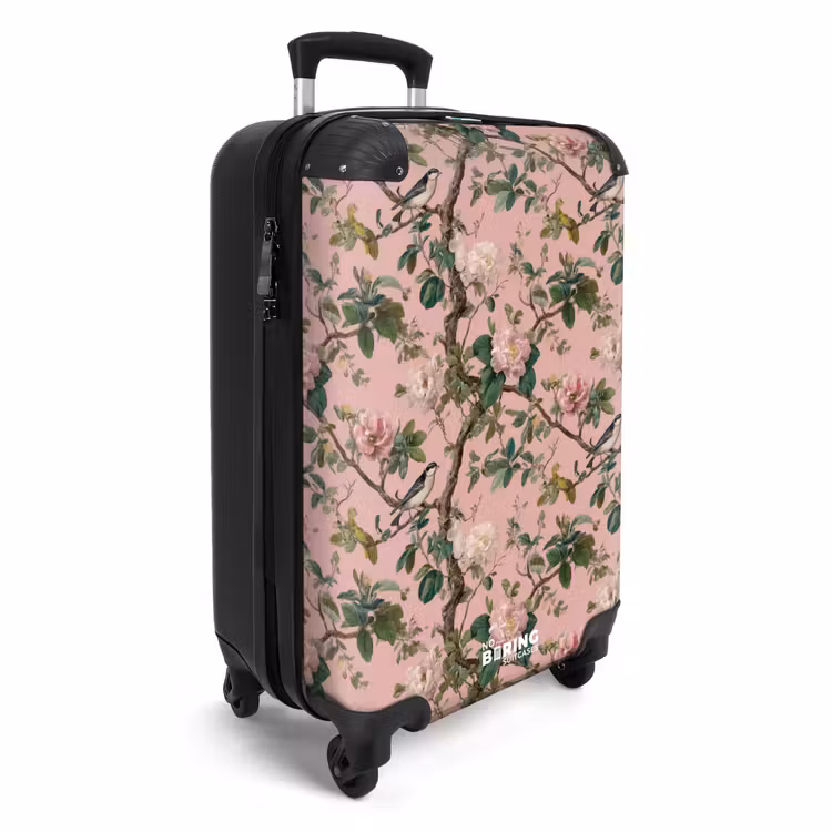 Valise - Pivoines - Botanique - Oiseau — 2