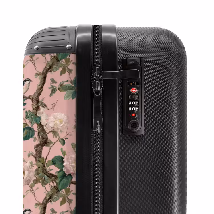 Valise - Pivoines - Botanique - Oiseau — 6