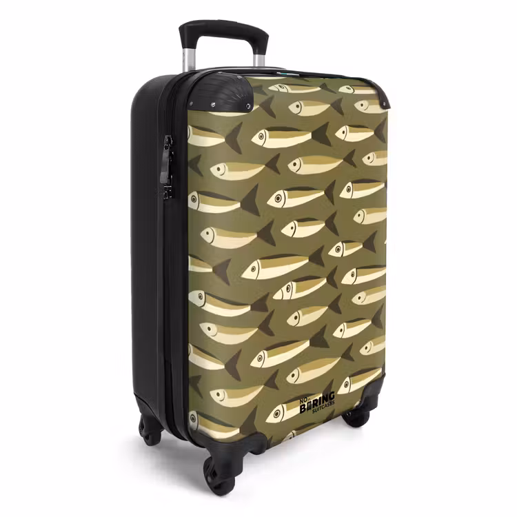 Valise - Poisson - Motif - Vert — 2