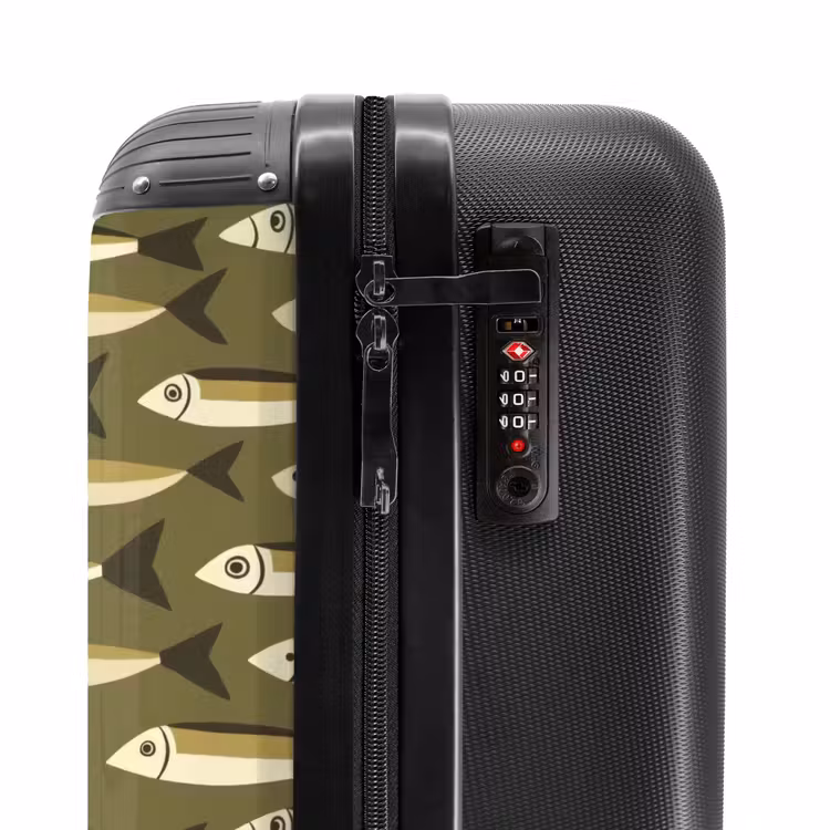 Valise - Poisson - Motif - Vert — 6