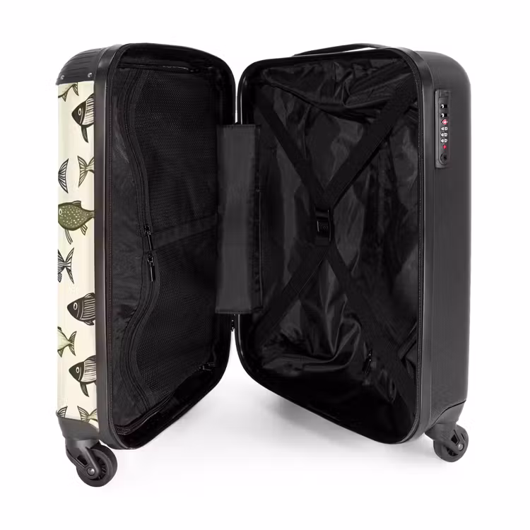 Valise - Poissons - Classique - Vert — 5