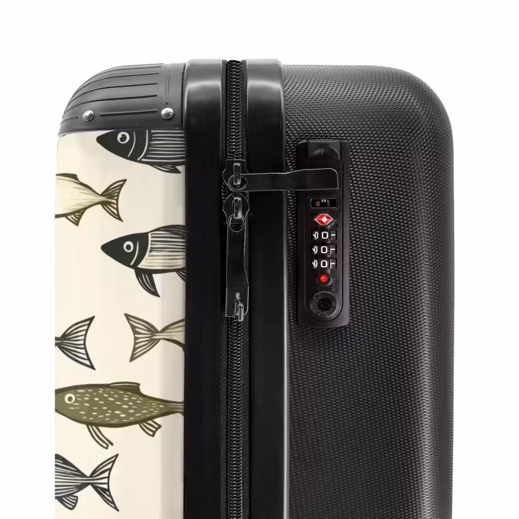 Valise - Poissons - Classique - Vert — 6