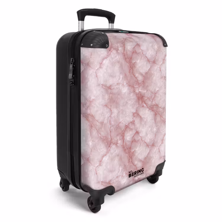 Valise - Rose - Marbre de quartz - Veines — 2