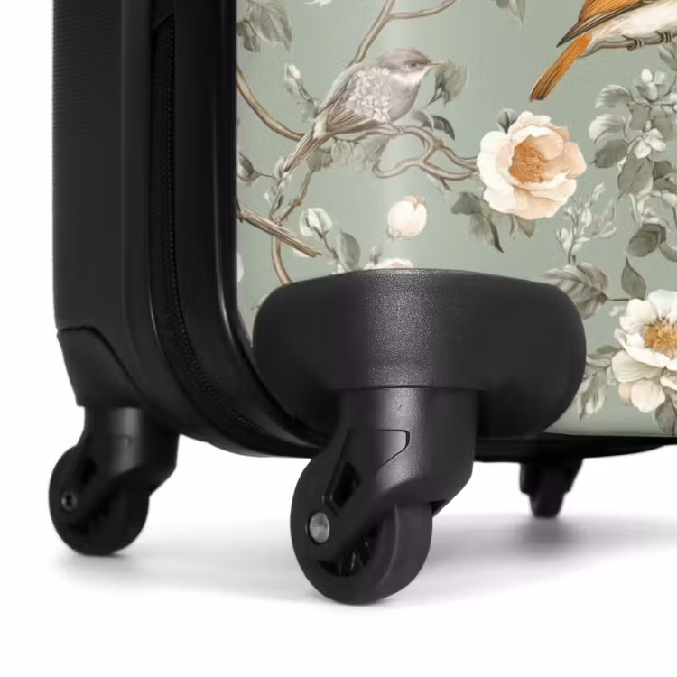Valise - Rose - Oiseaux - Coloré — 7