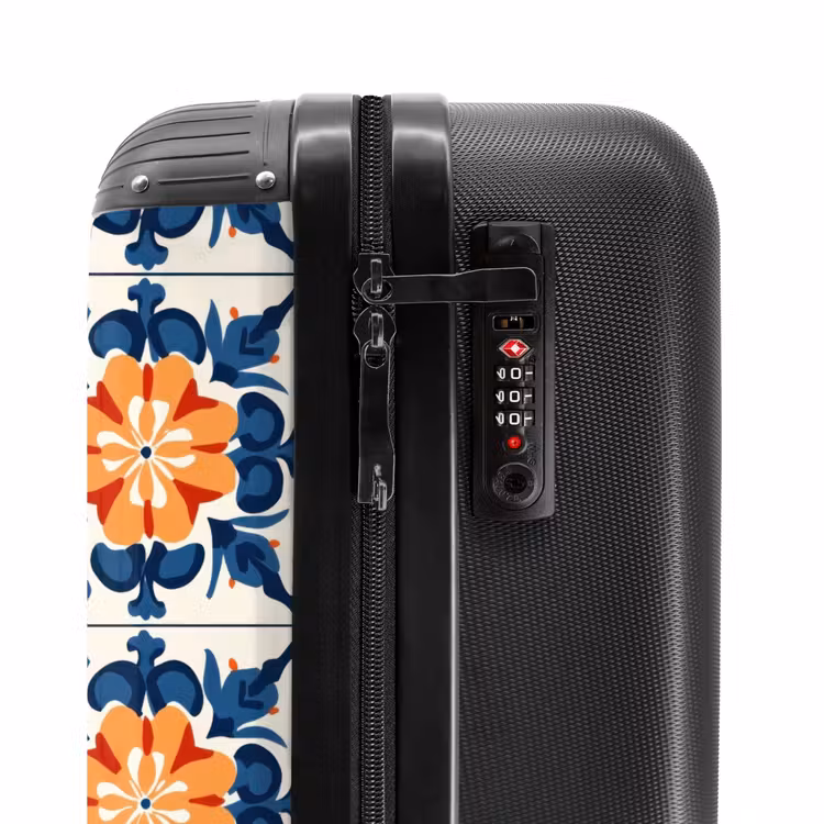 Valise - Traditionnel - Carrelage - Orange — 6
