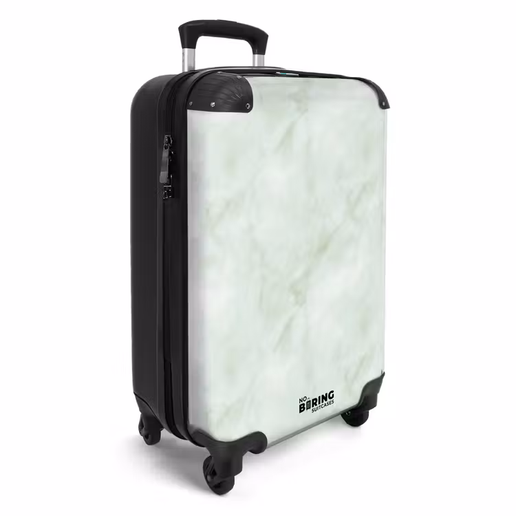 Valise - Vert - Marbre - Veines coulantes — 2