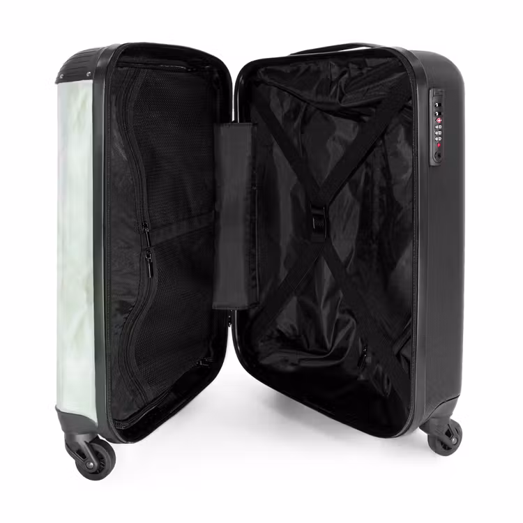 Valise - Vert - Marbre - Veines coulantes — 5
