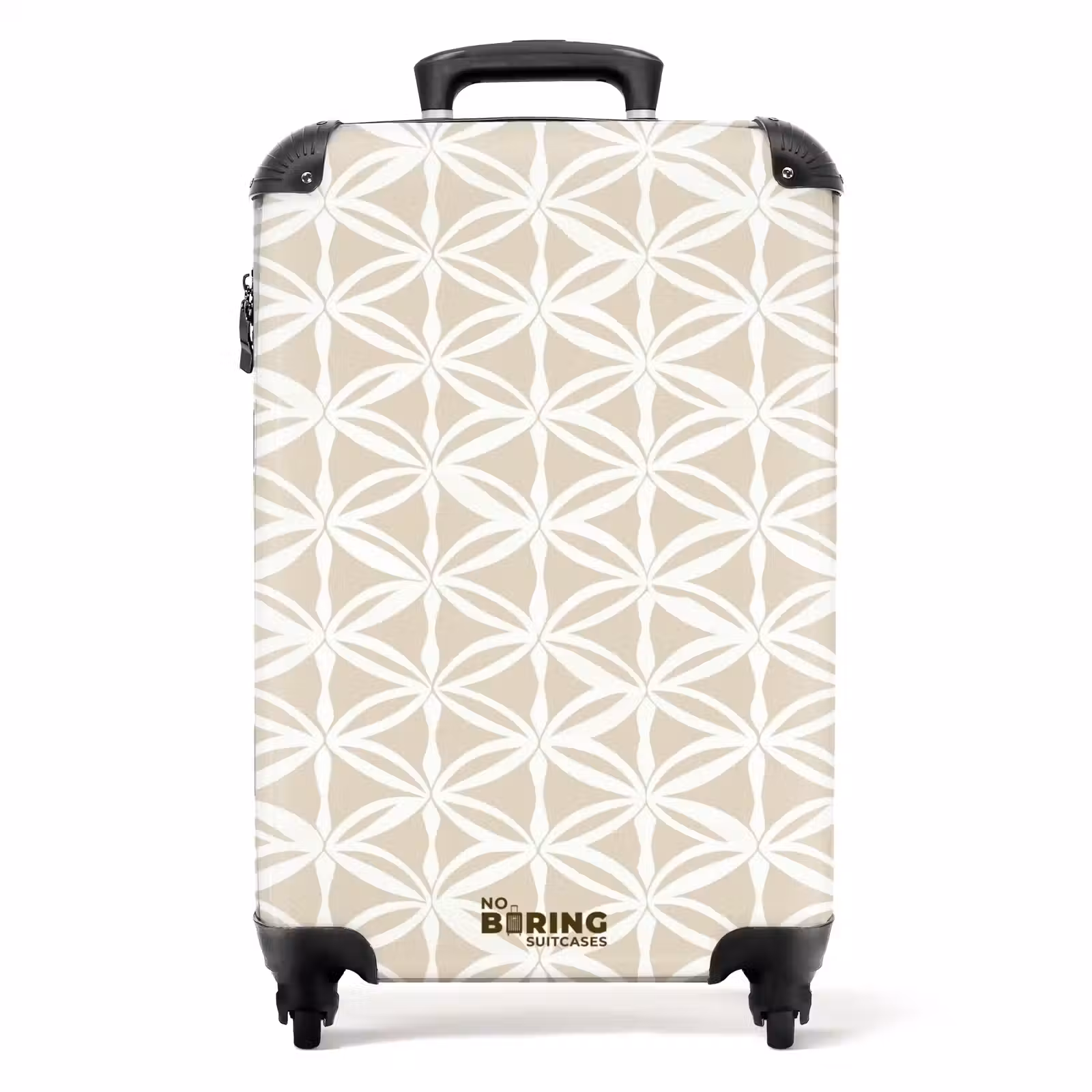 Valise - Motif - Moderne - Beige — 1