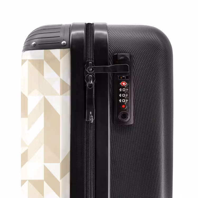 Valise - Moderne - Abstrait - Beige — 6