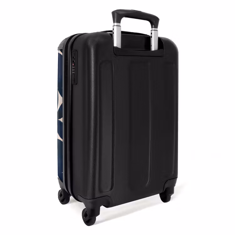Valise - Moderne - Géométrique - Bleu — 4