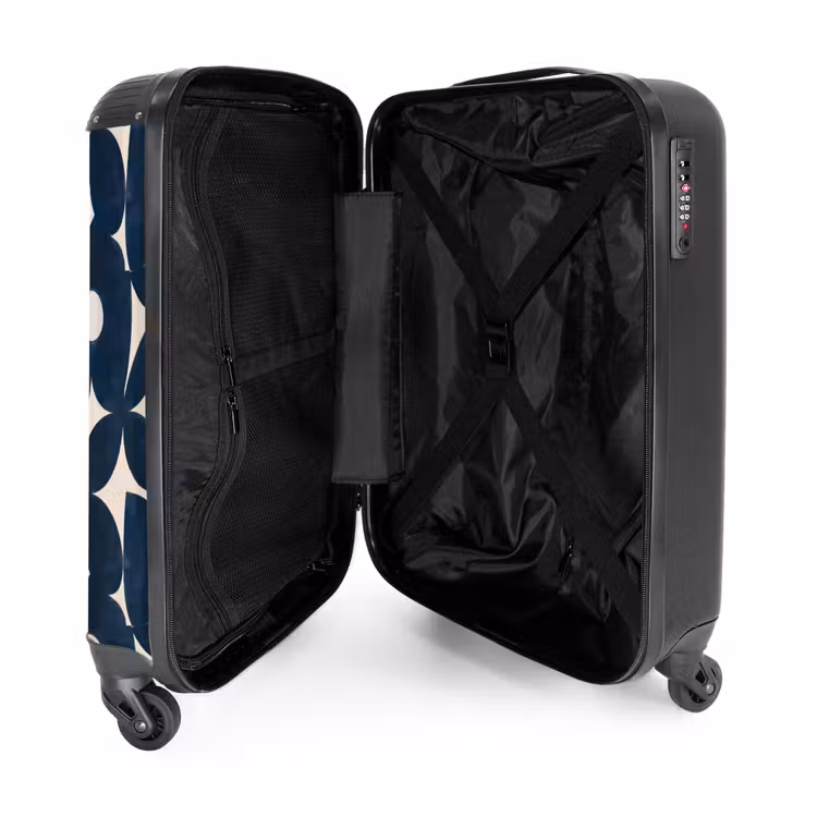 Valise - Moderne - Géométrique - Bleu — 5