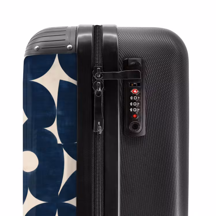 Valise - Moderne - Géométrique - Bleu — 6