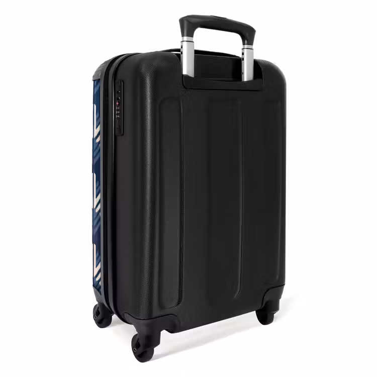 Valise - Moderne - Motif - Bleu — 4