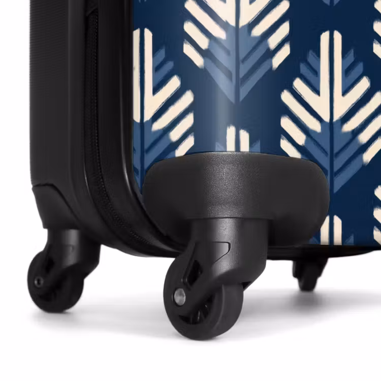 Valise - Moderne - Motif - Bleu — 7