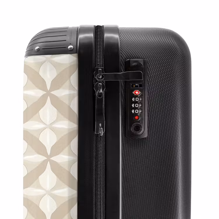 Valise - Motif - Classique - Beige — 6