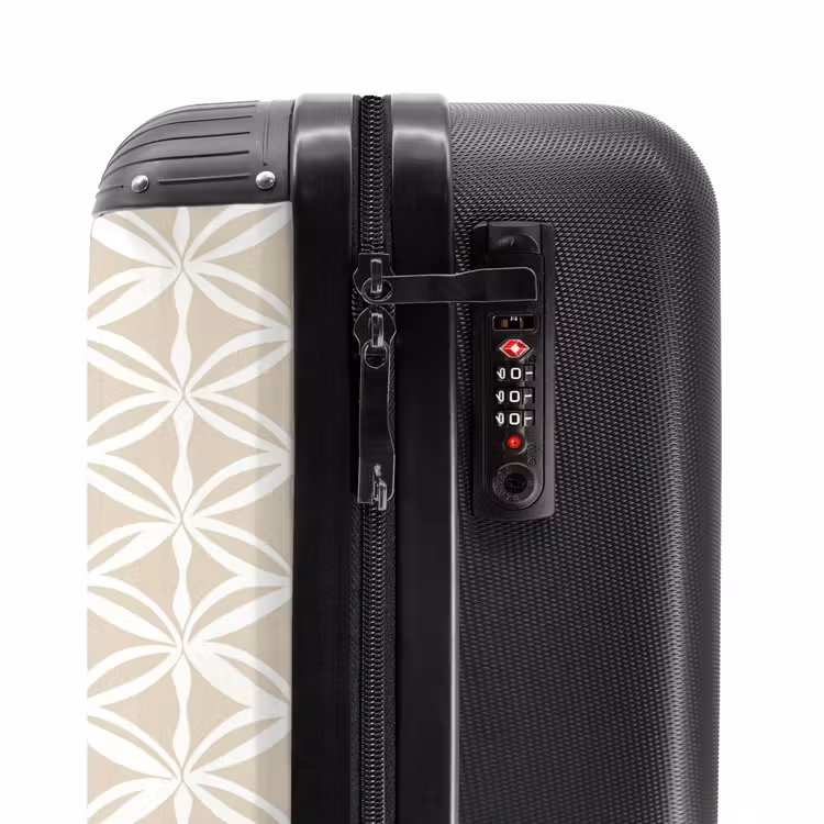 Valise - Motif - Moderne - Beige — 6