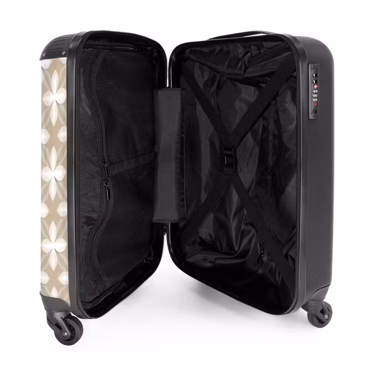 Valise - Motif - Symétrique - Beige — 5