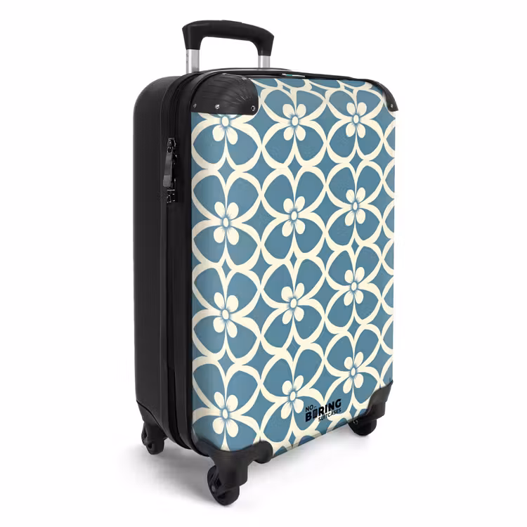 Valise - Motif - Symétrique - Bleu — 2