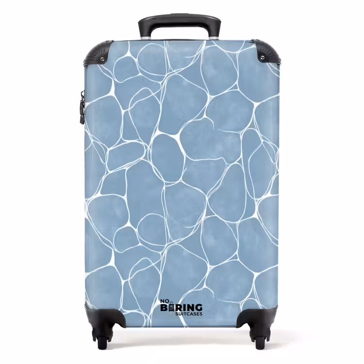 Valise - Organic - Motif - Bleu — 1