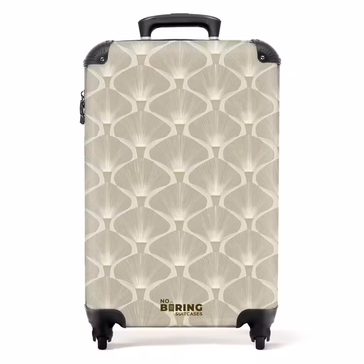 Valise - Panneau - Ginkgo - Sable — 1
